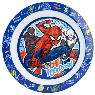 Stor dečiji tanjir Spiderman mob rules ,A094538