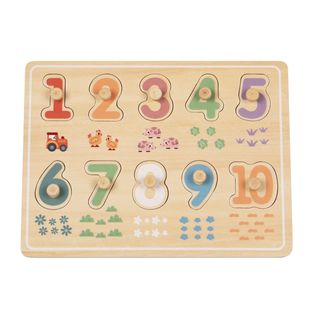 Cute&Cool drvena igračka umetaljka brojevi ,A087972