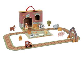 Cute&Cool drvena igračka koferčić farma ,A087977