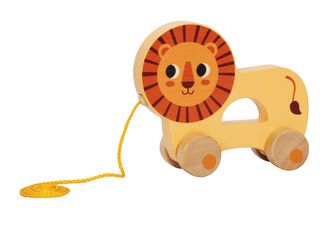 Cute&Cool drvena igračka lav na vuču ,A087964