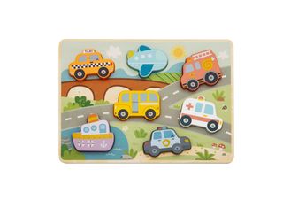 Cute&Cool drvena igračka umetaljka transport ,A087960