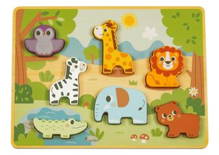 Cute&Cool drvena igračka umetaljka div. životinje ,A087961