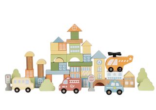 Cute&Cool drvena igračka blokovi sa motivima grada ,A087949