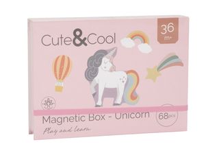 Cute&Cool drvena igračka magnetna kutija jednorog ,A087930