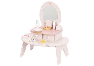 Cute&Cool drvena igračka make-up sto sa dodacima ,A087942