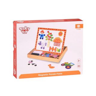 Tooky toy magnetne puzle farma ,A071169