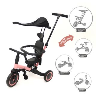 Cute&Cool tricikl 4 u 1 roze ,A091706