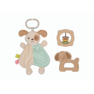 დამამშვიდებელი სათამაშო ჩვილებისთვის — ძაღლი