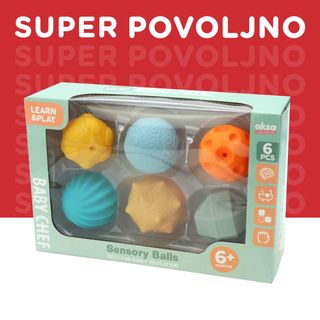 Baby Chef senzorne loptice, 6kom ,A087837