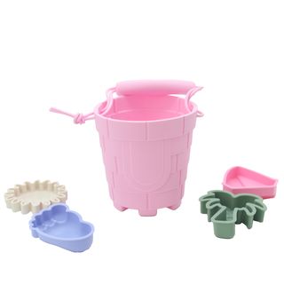 Baby Chef silikonska kantica sa dodacima, roze ,A087796