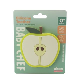 Baby Chef silikonska glodalica, jabuka ,A087809