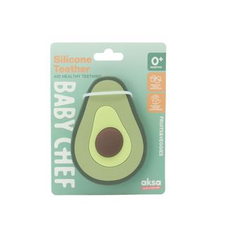 Baby Chef silikonska glodalica, avokado ,A087808