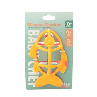 Baby Chef silikonska glodalica ribica,roze ,A087790