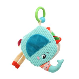 Cute&Cool plišana knjiga za bebe plavi slon ,A092722