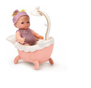 Cute&Cool lutka beba u kadi roze, 15cm ,A092748