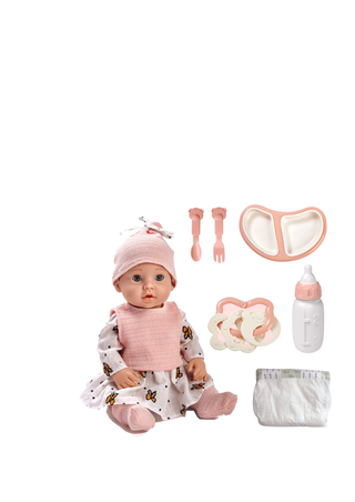 Cute&Cool lutka beba sa flašicom i pelenom, 40cm ,A092743