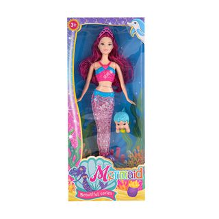 HK Mini lutka sirena sa bebom ,A082097