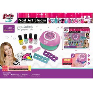 HK Mini igračka salon za dekoraciju noktiju ,A086946