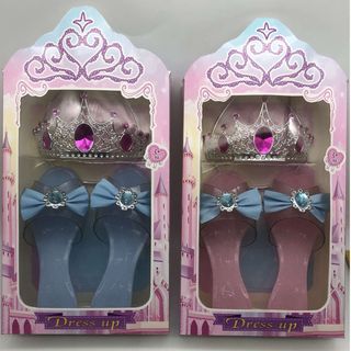 HK Mini igračka papuče sa štiklama i krunica ,A086937