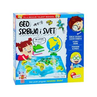 Mali Genije Edukativni set Zanimljiva geografija ,A075569