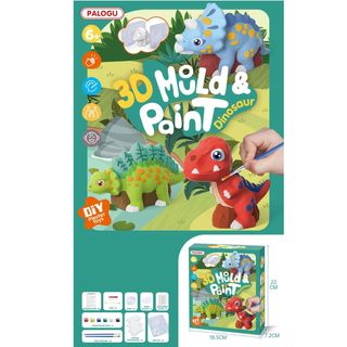 HK Mini igračka oblikuj i oboji , dinosaurus ,A087116