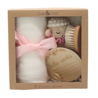 Cute&Cool poklon set za bebe ovčica 4 kom ,A087637