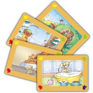 Pikom Puzzle ram 6,12 delova ,A087191