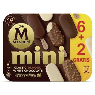 Helados Magnun Mini Bombom Mix  6+2 Unidades