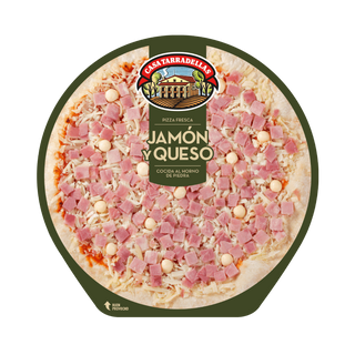 Pizza Casa Tarradellas Jamón Y Queso 425g