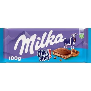 Milka Chips Ahoy Chocolate Tableta 100g