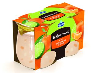Le gourmand mandarine/citron (2*125g)