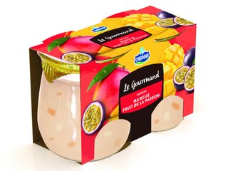 Le Gourmand mangue/fruits de la passion (2*125g)