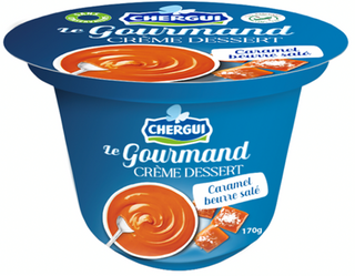 Le Gourmand crème dessert au caramel beurre salé (170g)