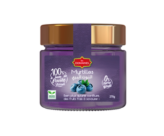 Préparation aux fruits - Myrtille - 0 sucre ajouté (270g)