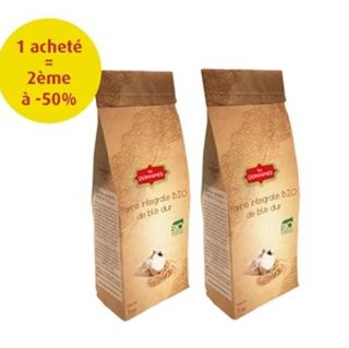 Pack DUO Farine intégrale BIO de blé dur BIO (2kg)
