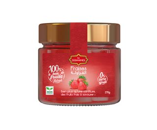 Préparation aux fruits - Fraise - 0 sucre ajouté (270g)