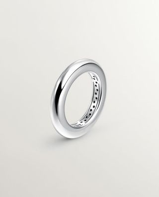 Anillo Grueso De Plata 925 (J05562-01) Talla 13