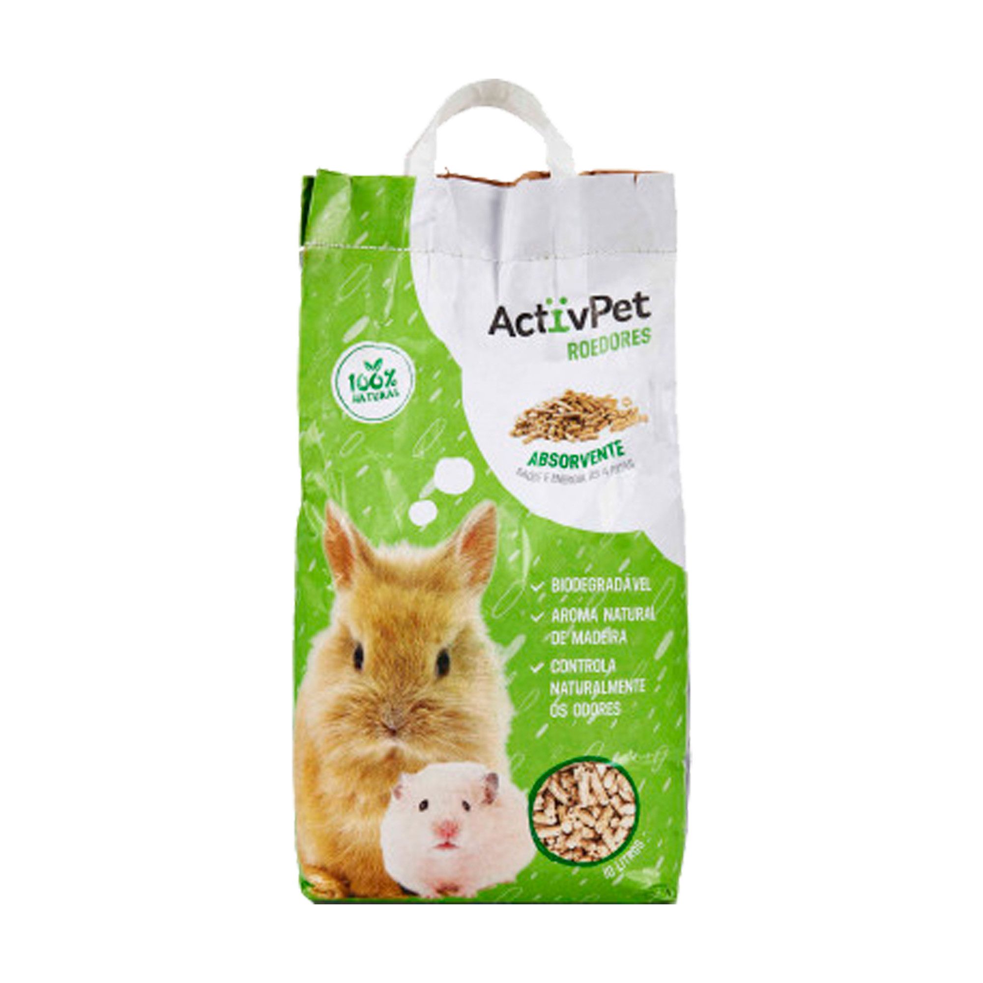 Absorvente para Roedores ActivPet 10 L