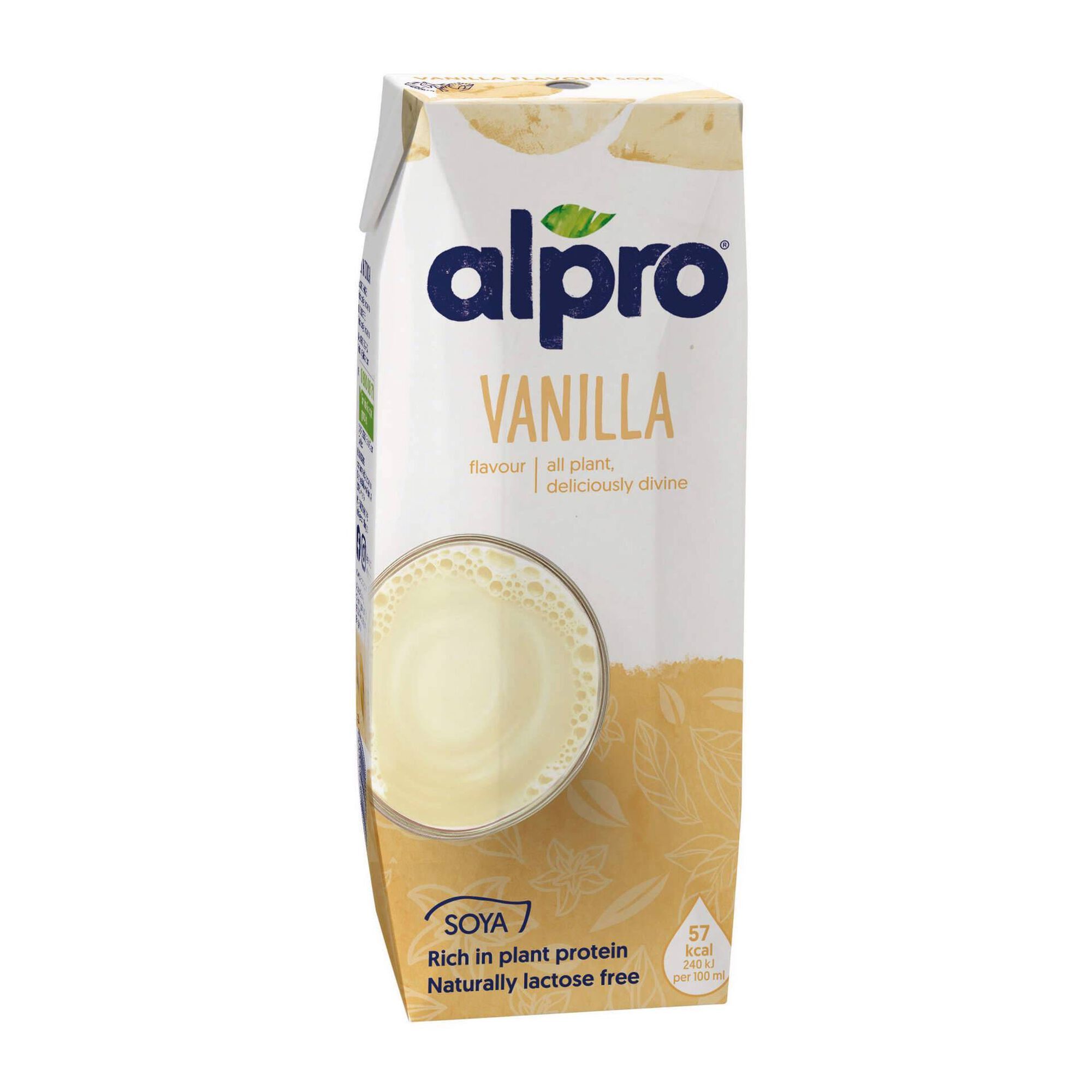 Bebida Vegetal de Soja Baunilha Alpro (emb. 250 ml)