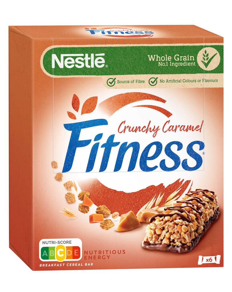 Barras De Cereais Crunchy Caramel Fitness Fitness (Emb. 141 Gr (6 Un))