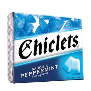Pastilhas Chiclets Peppermint 16,5G