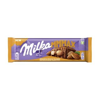 Tablette de chocolat au lait aux amandes entières 270g - MILKA