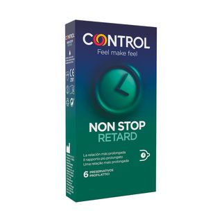 Control Preservativos Non Stop Retard 6 Un