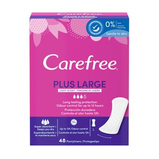 Carefree Pensos Higiénicos Diário Maxi embalagem 48 unidades