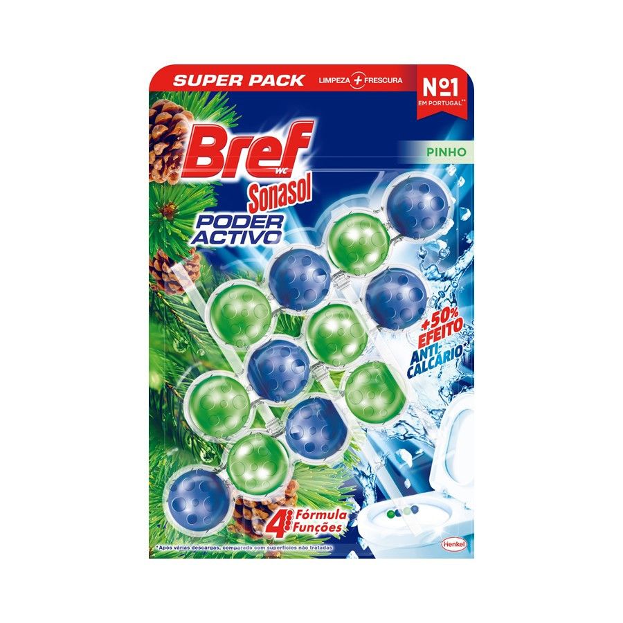 Bloco Sanitário Poder Ativo Pinho