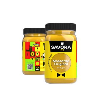 MOSTARDA SAVORA FRASCO 190G