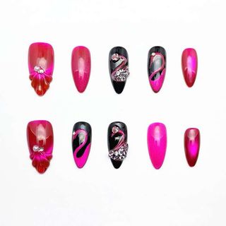 OhMy Nail Korea 100% handmade gel press-on nails faux ongles OMNKM039-S