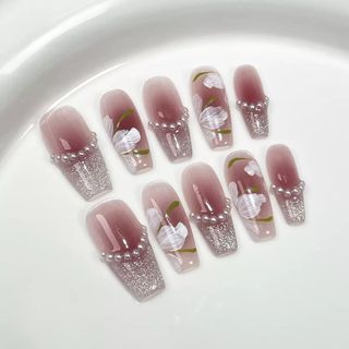 OhMy Nail Korea 100% handmade gel press-on nails faux ongles OMNKM025-XS