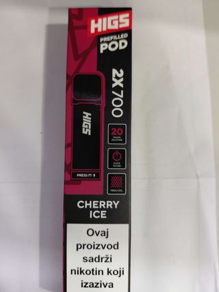 Higs pod cherry ice
