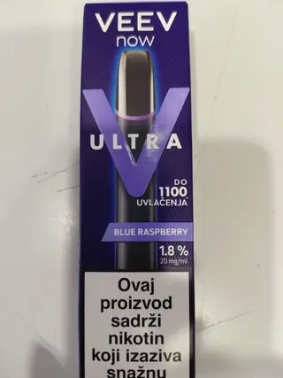 Veev now ultra blue raspberry
